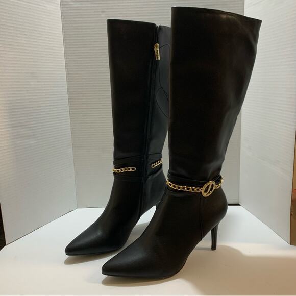 Jones New York Shoes - Jones New York black heeled boots sz 10 NEW